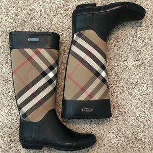 BURBERRY RAINBOOTS - check design